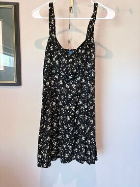 ON Black Floral Sleeveless Sundress